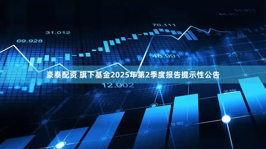 豪泰配资 旗下基金2025年第2季度报告提示性公告